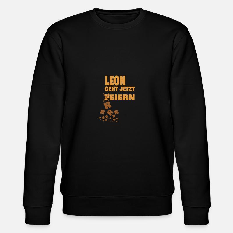 leon - Stanley/Stella Unisex Bio-Sweatshirt CHANGER  - Schwarz