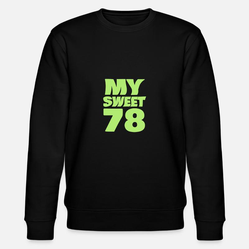 Süß 78 - Stanley/Stella Unisex Bio-Sweatshirt CHANGER  - Schwarz