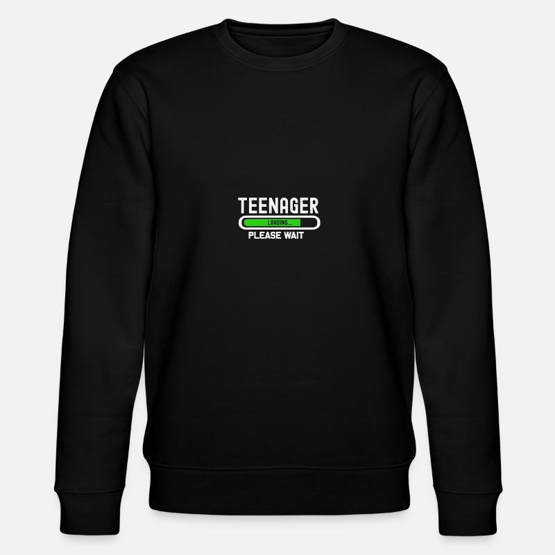 enager loading, please wait - Stanley/Stella CHANGER Unisex Organic Sweatshirt - black