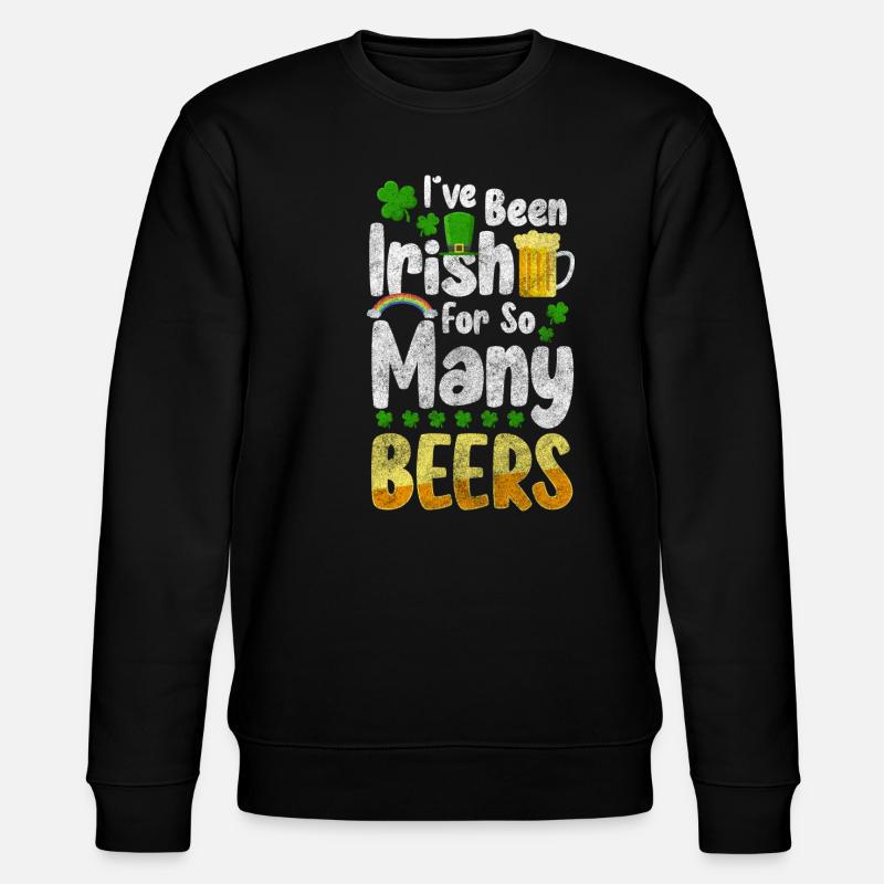 Pub Drinking Excursion Alcohol - Stanley/Stella CHANGER Unisex Organic Sweatshirt - black