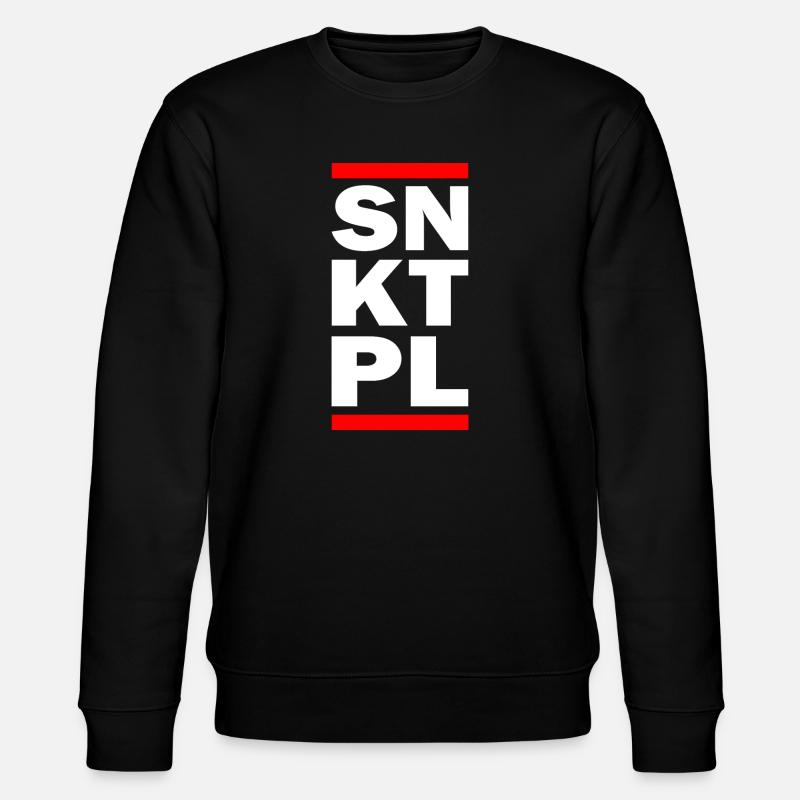 SNKTPL - Stanley/Stella Unisex Bio-Sweatshirt CHANGER  - Schwarz