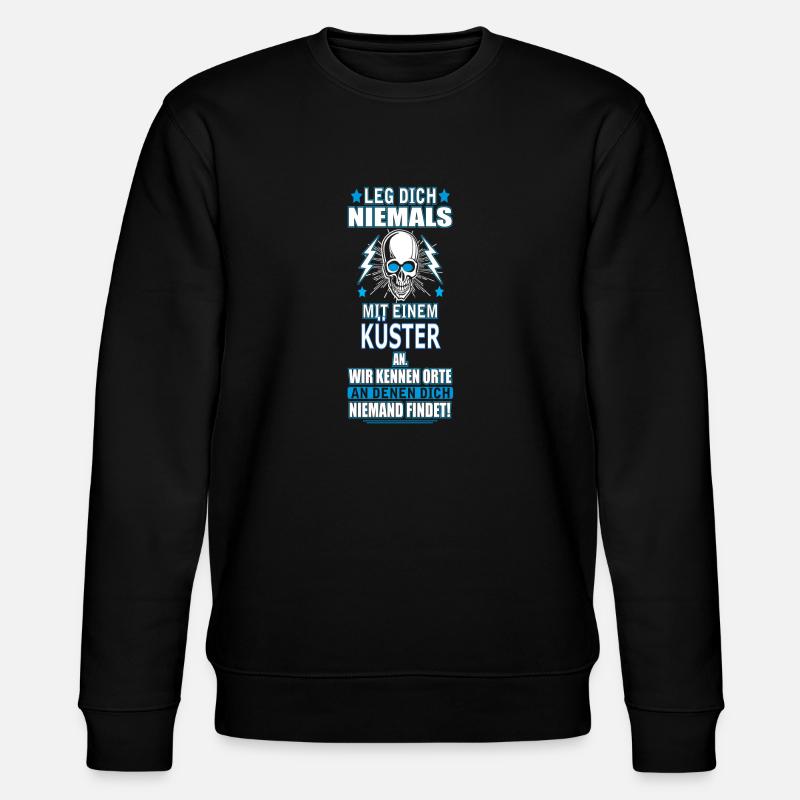 KÜSTER - Stanley/Stella Unisex Bio-Sweatshirt CHANGER - Schwarz