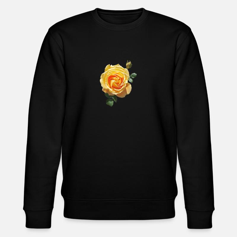 Rose de printemps - Sweat bio CHANGER Stanley/Stella Unisexe - noir