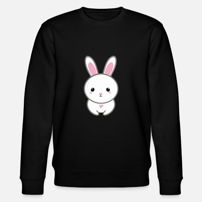 Lapin mignon - Sweat bio CHANGER Stanley/Stella Unisexe - noir