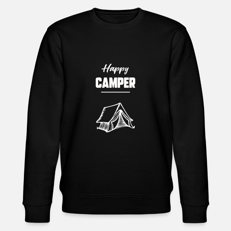 Happy camper - Sweat bio CHANGER Stanley/Stella Unisexe - noir
