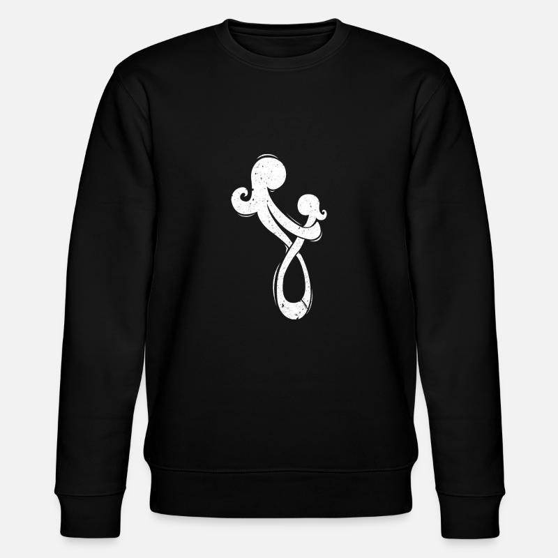 Mom infinity - Stanley/Stella Unisex Bio-Sweatshirt CHANGER - Schwarz