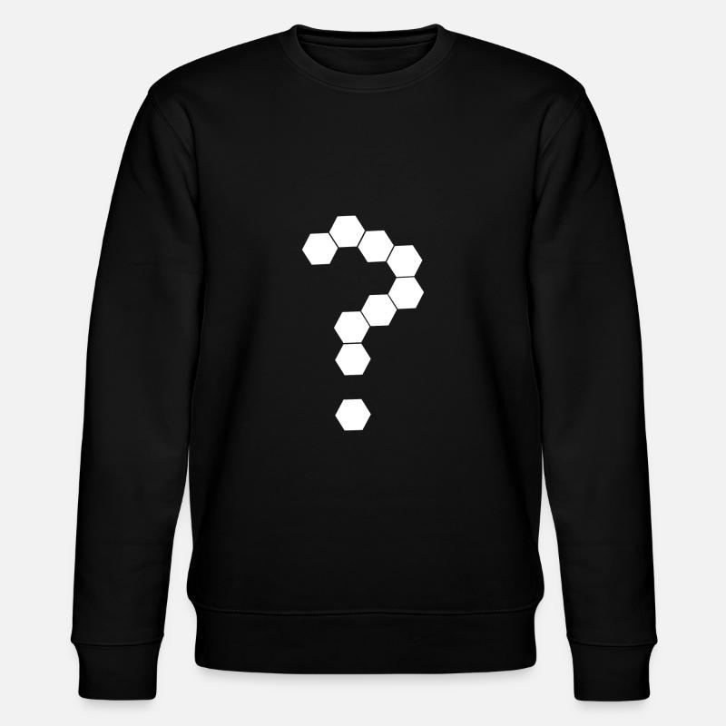 point d'interrogation - Sweat bio CHANGER Stanley/Stella Unisexe - noir