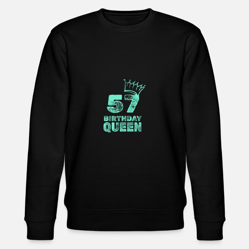 57 - Stanley/Stella Unisex Bio-Sweatshirt CHANGER  - Schwarz