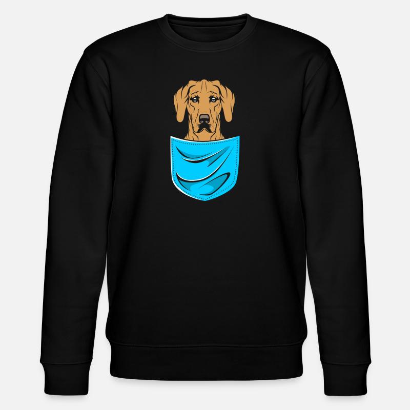 Rhodesian Ridgeback - Stanley/Stella Unisex Bio-Sweatshirt CHANGER  - Schwarz