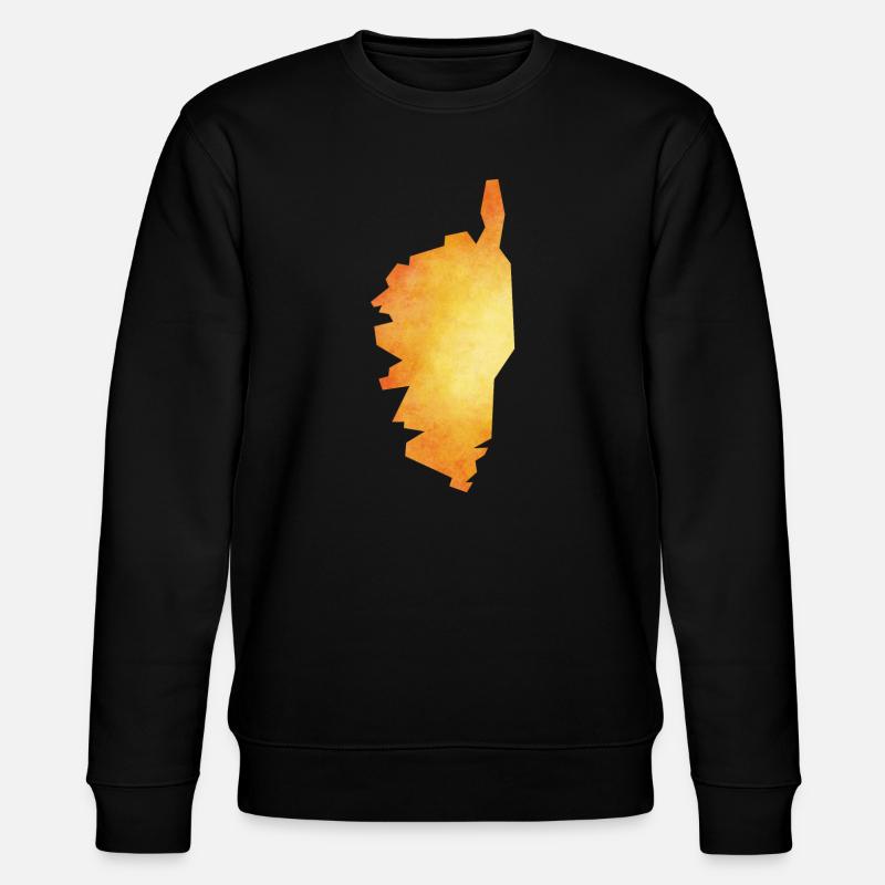 corsica - Stanley/Stella Unisex Bio-Sweatshirt CHANGER  - Schwarz