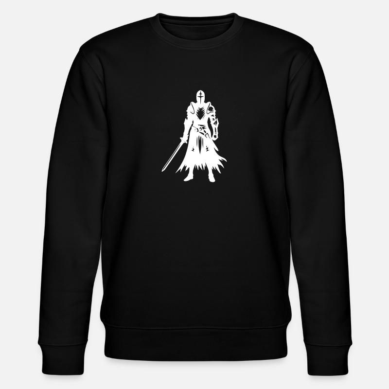 Chevalier à l’épée - Sweat bio CHANGER Stanley/Stella Unisexe - noir