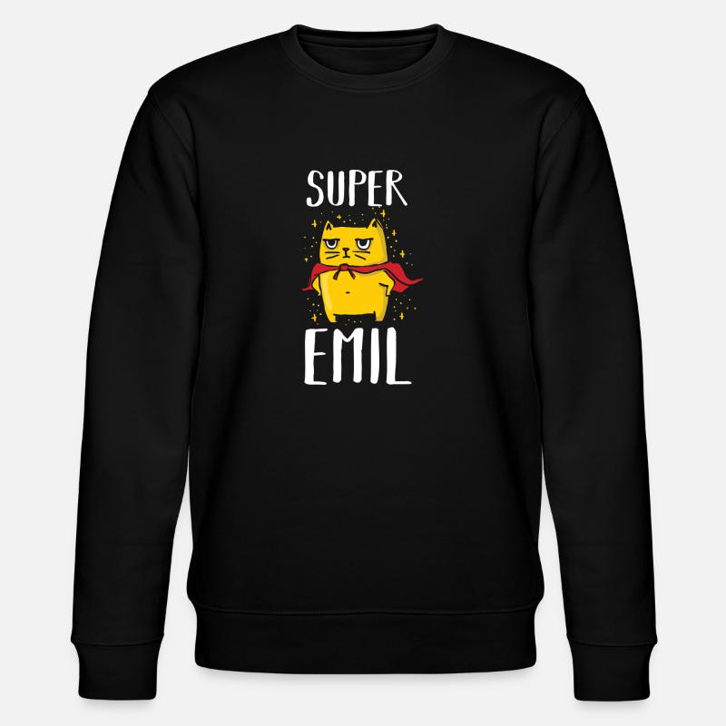 Emil - Stanley/Stella Unisex Bio-Sweatshirt CHANGER  - Schwarz