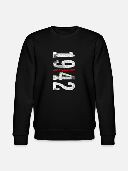 1942 - Stanley/Stella CHANGER Unisex Organic Sweatshirt - black