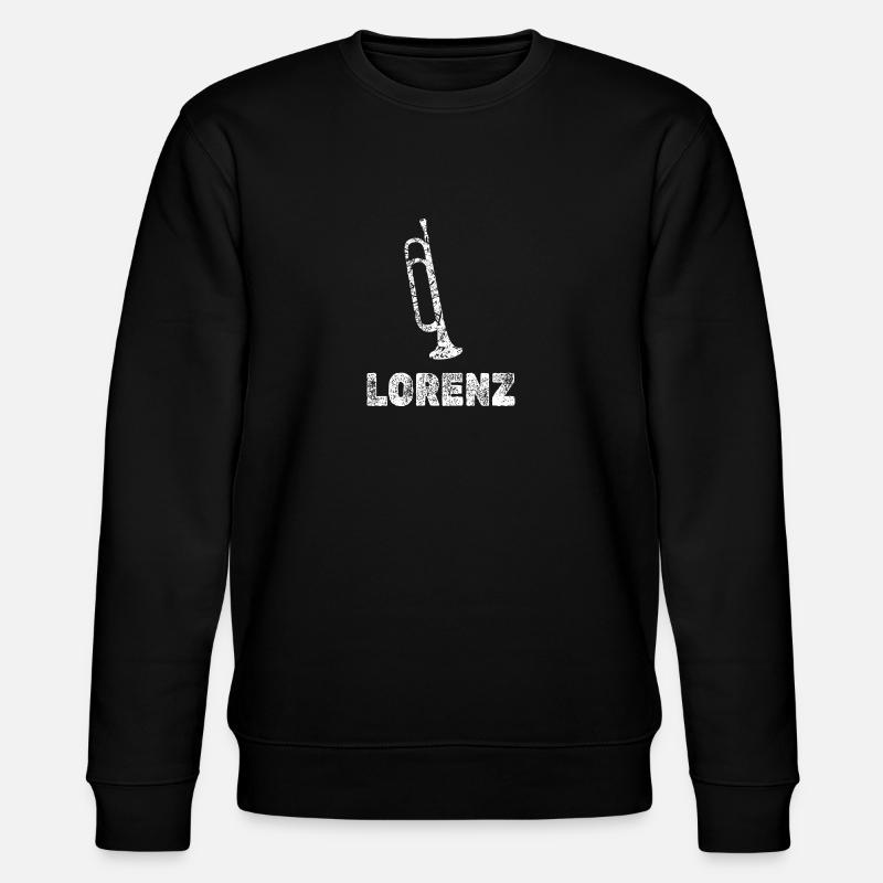 Blasmusik Lorenz - Stanley/Stella Unisex Bio-Sweatshirt CHANGER  - Schwarz