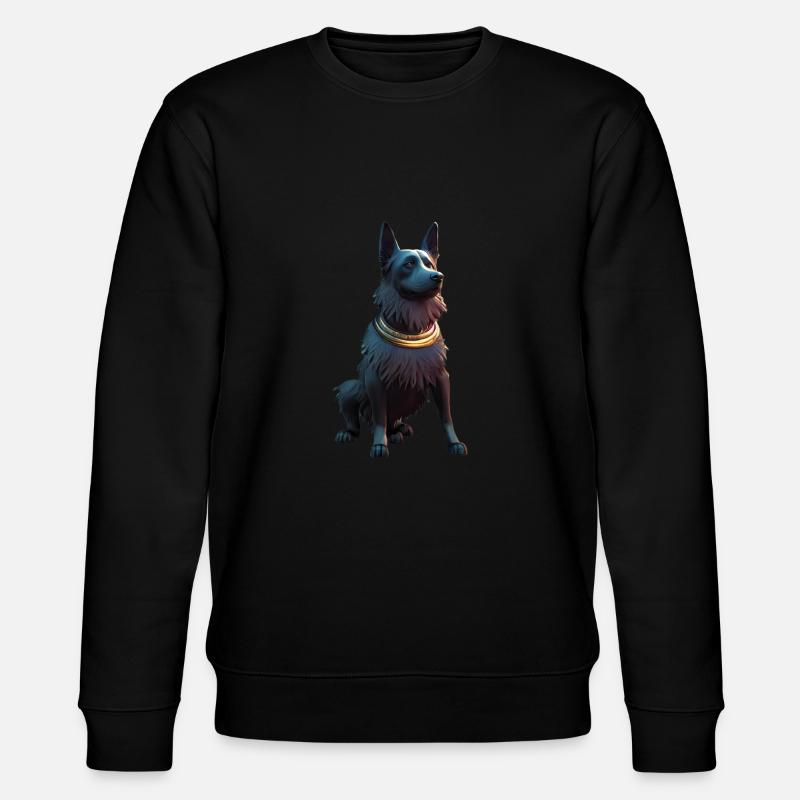 Chien de berger noir - Sweat bio CHANGER Stanley/Stella Unisexe - noir