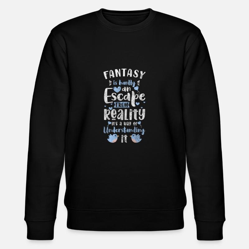 Elf Dreams Boys Magic - Stanley/Stella CHANGER Unisex Organic Sweatshirt - black