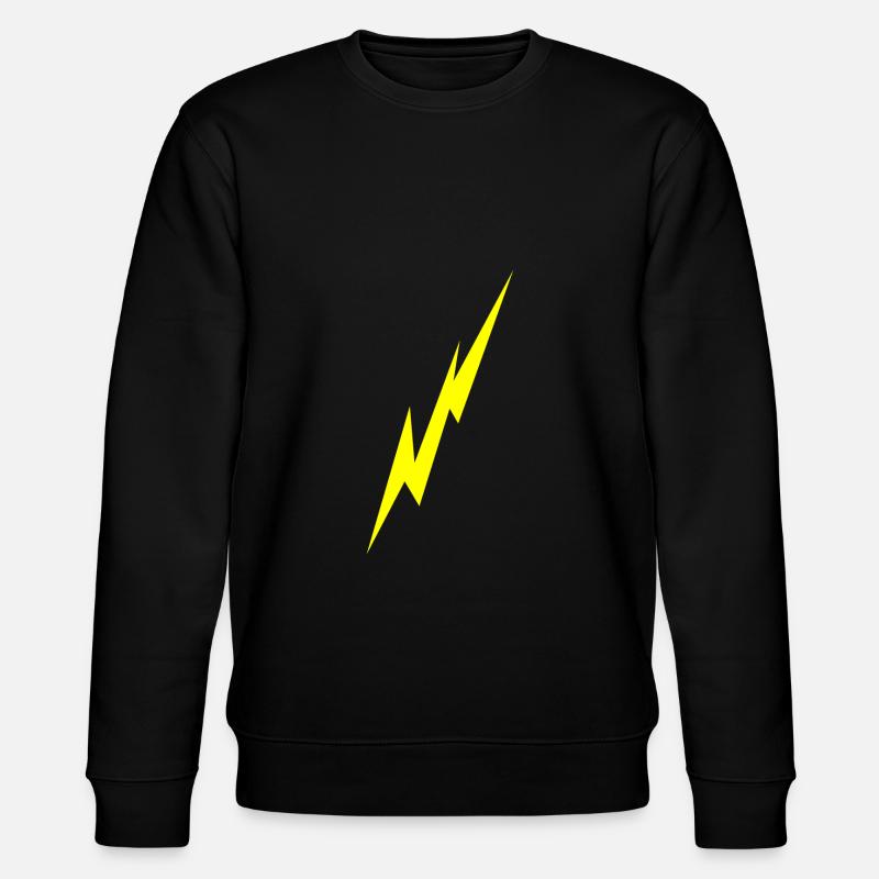 Lightning - Stanley/Stella CHANGER Unisex Organic Sweatshirt - black