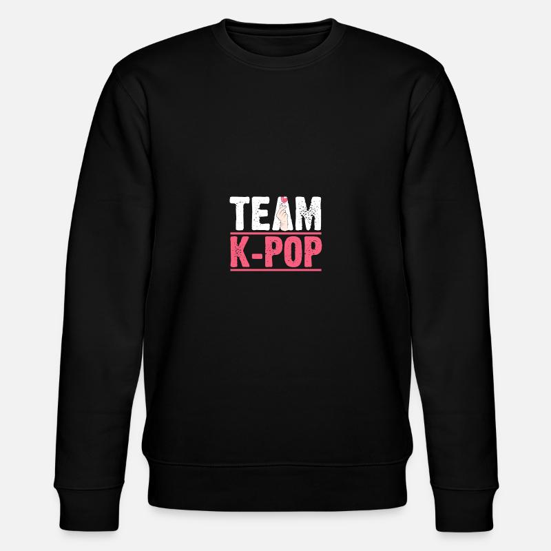 Korea Musik Kpop - Stanley/Stella Unisex Bio-Sweatshirt CHANGER  - Schwarz