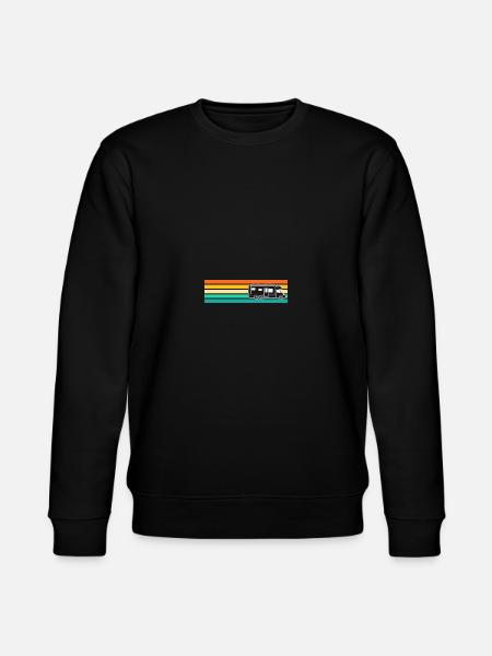 Motorhome Caravan Camper Camping - Stanley/Stella CHANGER Unisex Organic Sweatshirt - black