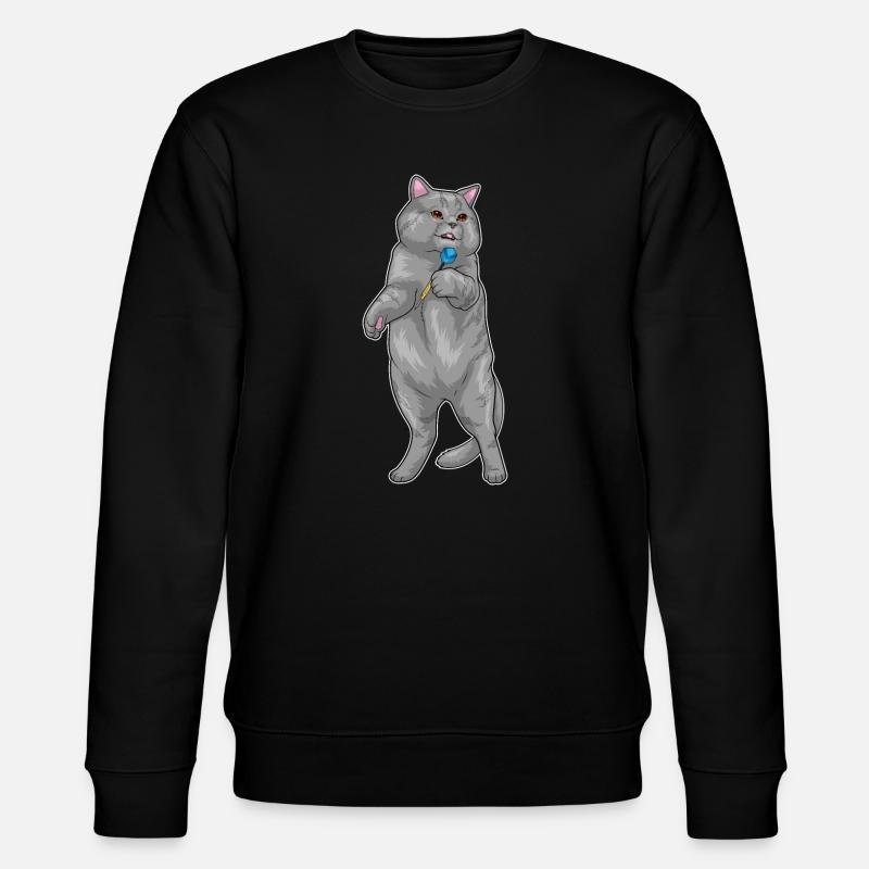 Cat Dart Dart - Sweat bio CHANGER Stanley/Stella Unisexe - noir