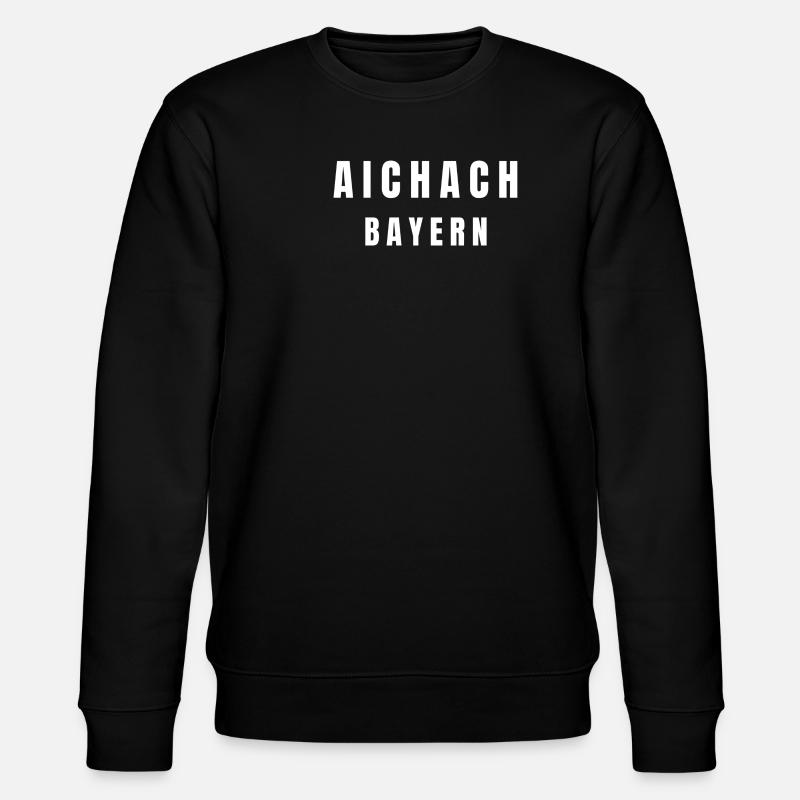 Aichach, Bavière - Sweat bio CHANGER Stanley/Stella Unisexe - noir