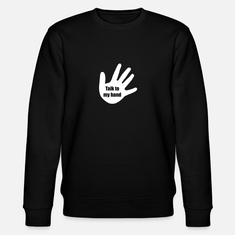 talktomyhand - Sweat bio CHANGER Stanley/Stella Unisexe - noir