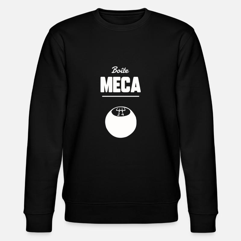 Boîte meca - Sweat bio CHANGER Stanley/Stella Unisexe - noir