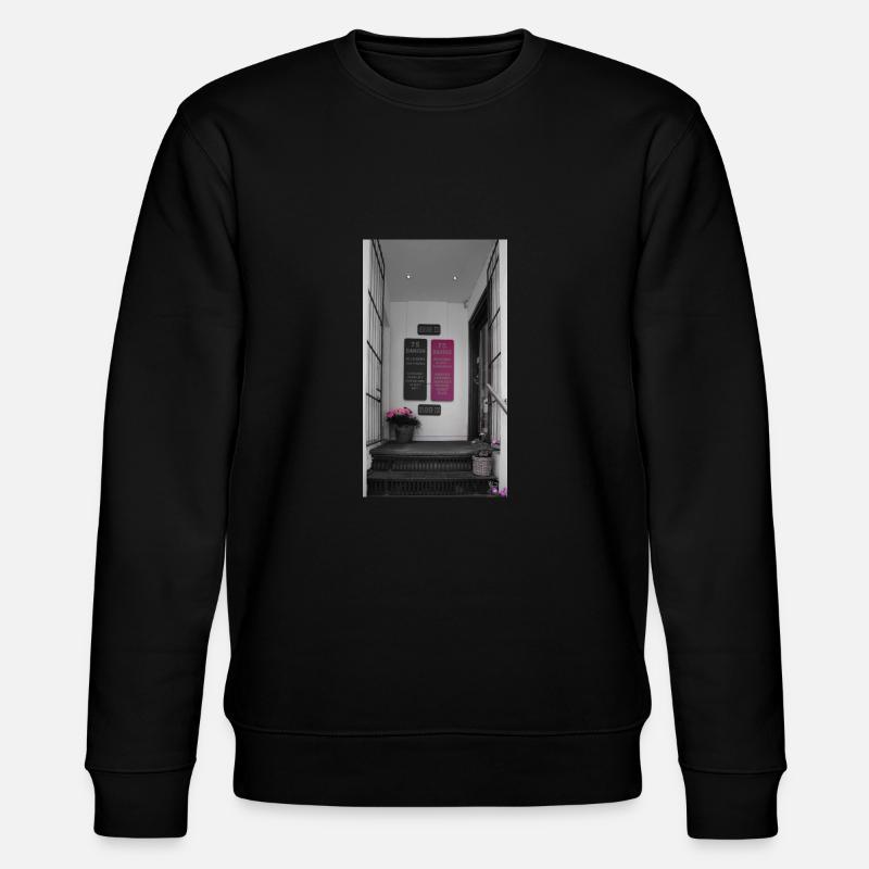Graues Kopenhagen - Stanley/Stella Unisex Bio-Sweatshirt CHANGER  - Schwarz