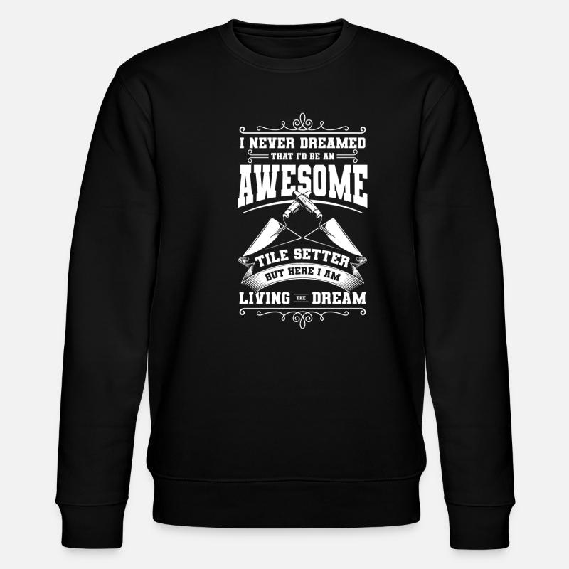 Craftsman Building DIY Training - Stanley/Stella CHANGER Unisex Organic Sweatshirt - black
