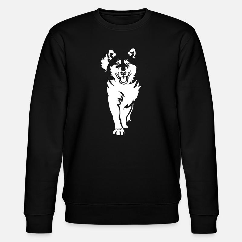 Alaskan Malamute "Black Edition" - Stanley/Stella CHANGER Unisex Organic Sweatshirt - black