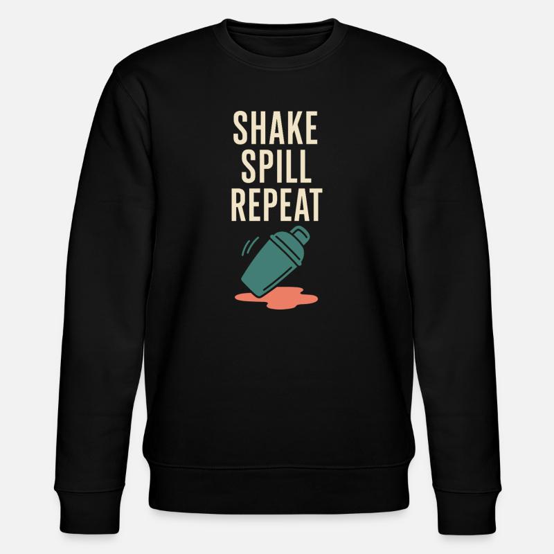 Shaker Stuck Mixologue débutant - Sweat bio CHANGER Stanley/Stella Unisexe - noir
