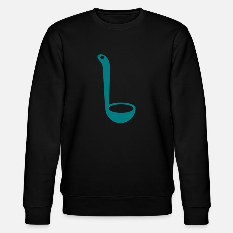 slev - Stanley/Stella økologisk unisex-sweatshirt CHANGER  - sort