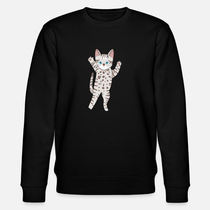 Bengale gris - Sweat bio CHANGER Stanley/Stella Unisexe - noir