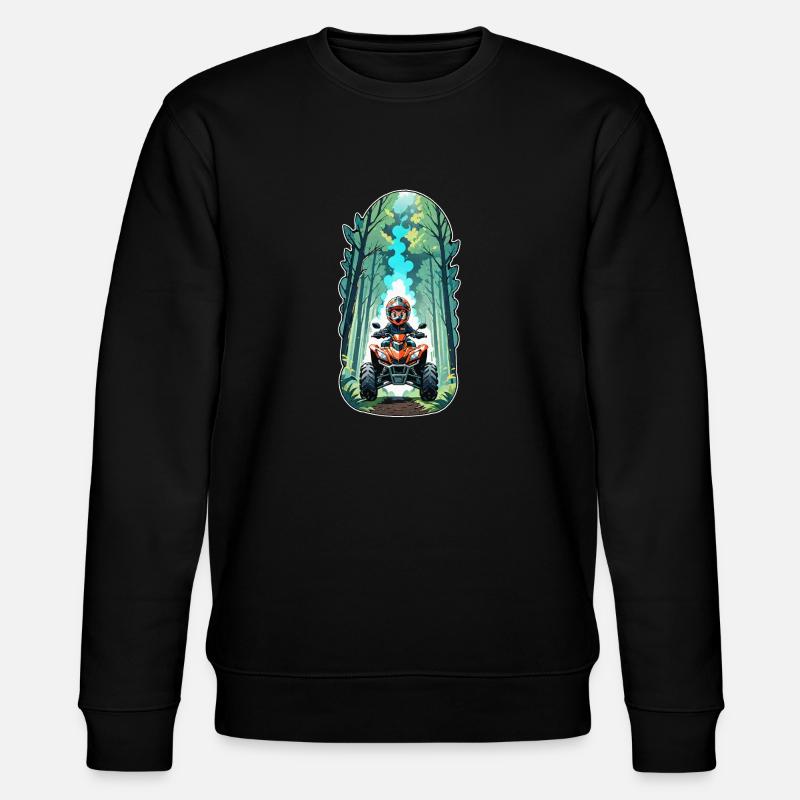 Quad & Offroad - Stanley/Stella Unisex Bio-Sweatshirt CHANGER  - Schwarz