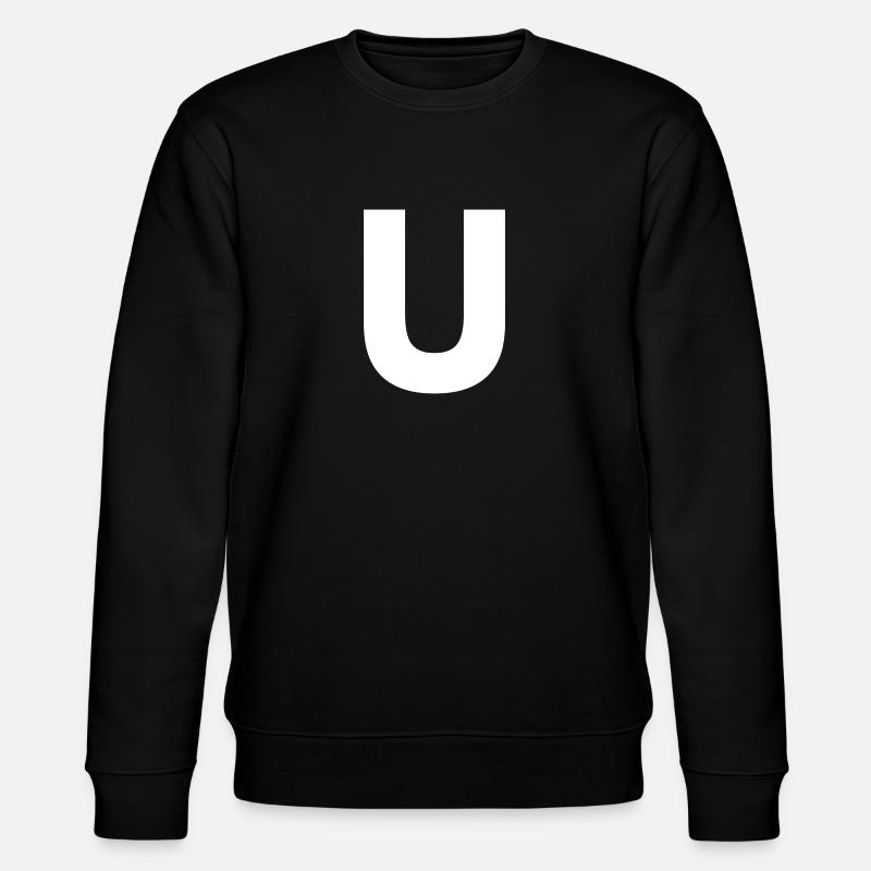 U - Sweat bio CHANGER Stanley/Stella Unisexe - noir