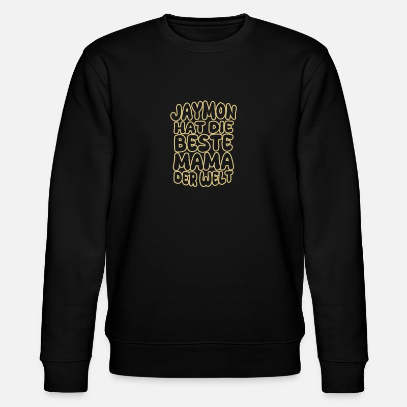 Spruch Jaymon - Stanley/Stella Unisex Bio-Sweatshirt CHANGER  - Schwarz