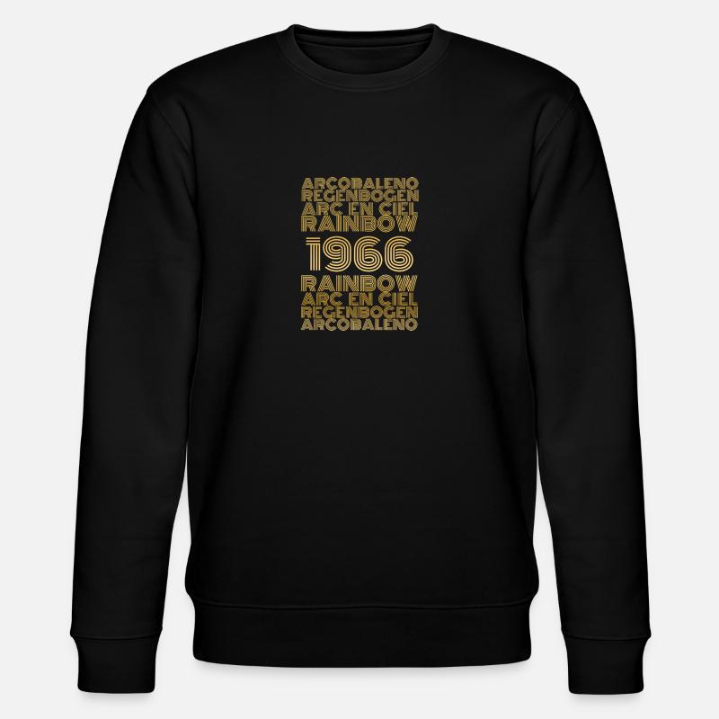 1966 - Stanley/Stella Unisex Bio-Sweatshirt CHANGER  - Schwarz