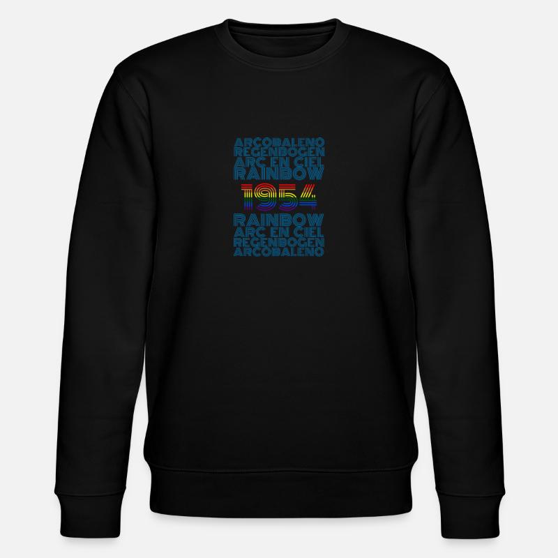 Rainbow 1954 - Stanley/Stella CHANGER Unisex Organic Sweatshirt - black