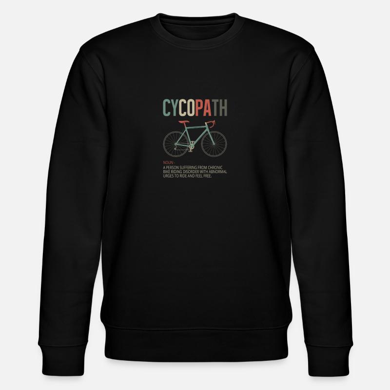 Cycopath - Stanley/Stella CHANGER Unisex Organic Sweatshirt - black