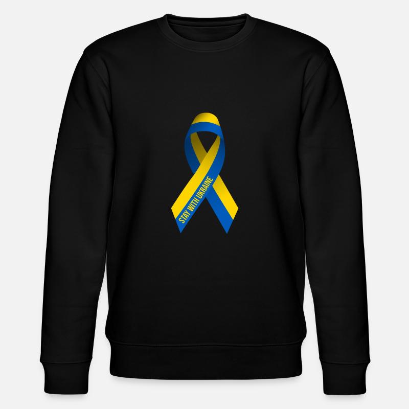 #StayWithUkraine - Sweat bio CHANGER Stanley/Stella Unisexe - noir