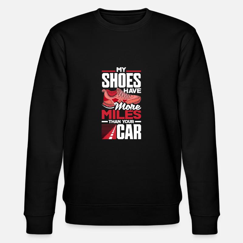 Ultramarathon Marathoner MarathonEr Courir Mon - Sweat bio CHANGER Stanley/Stella Unisexe - noir