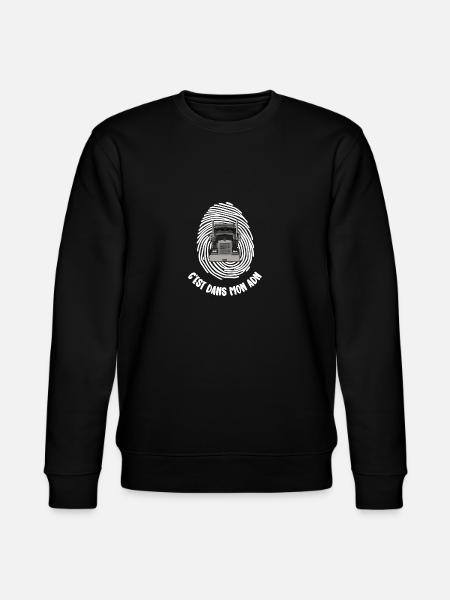 dans mon adn - Sweat bio CHANGER Stanley/Stella Unisexe - noir