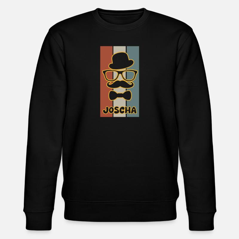 Joscha - Stanley/Stella Unisex Bio-Sweatshirt CHANGER  - Schwarz