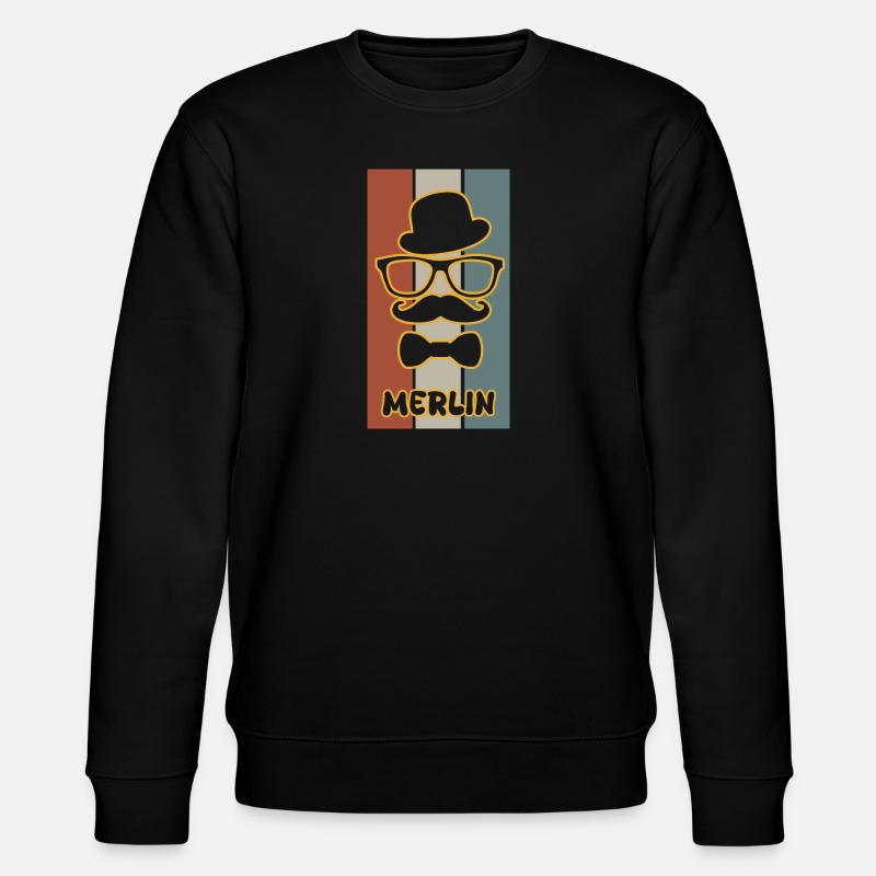 Merlin comme nom - Sweat bio CHANGER Stanley/Stella Unisexe - noir