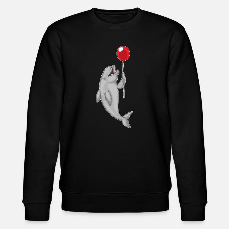 Ballon dauphin - Sweat bio CHANGER Stanley/Stella Unisexe - noir