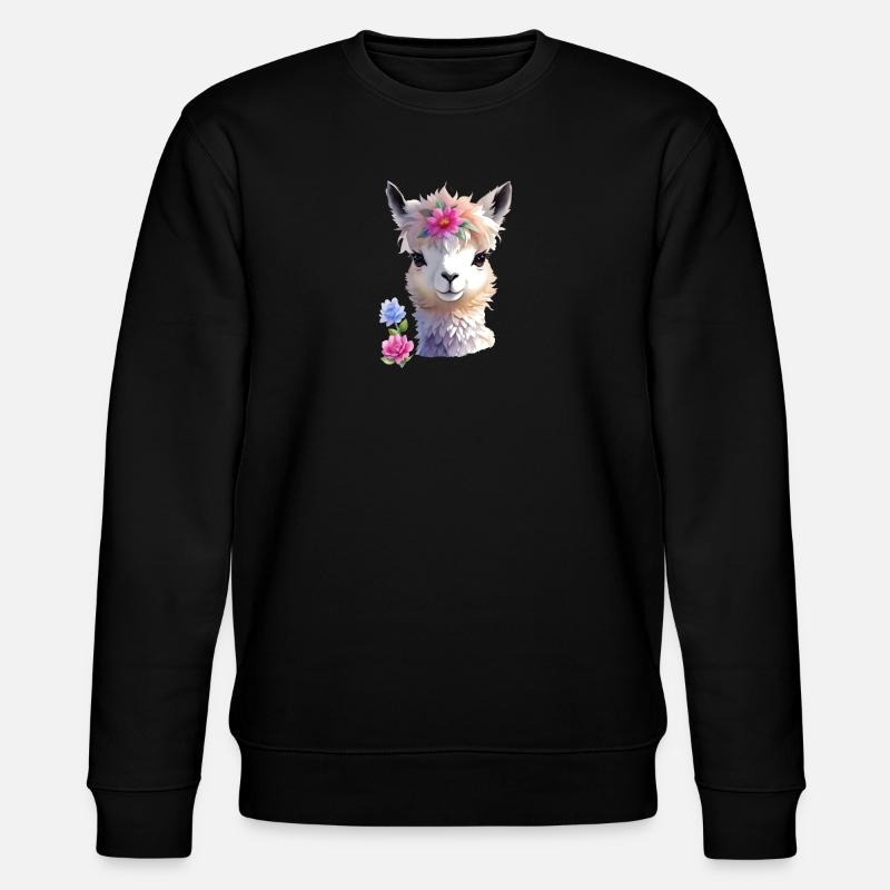 lama doux - Sweat bio CHANGER Stanley/Stella Unisexe - noir