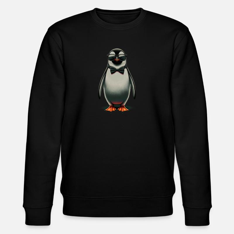 pinguin fun - Sweat bio CHANGER Stanley/Stella Unisexe - noir