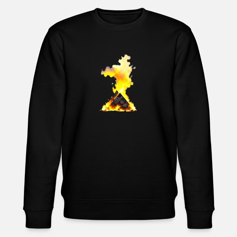 Fire Lager - Stanley/Stella Unisex Bio-Sweatshirt CHANGER - Schwarz