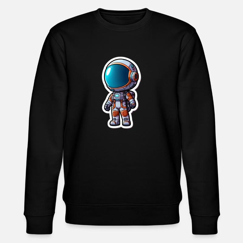 FUTUR ASTRONAUTE CHAUD - Sweat bio CHANGER Stanley/Stella Unisexe - noir