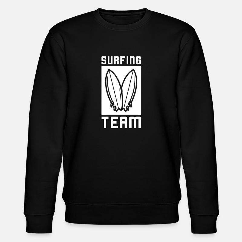 Équipe de surf - Sweat bio CHANGER Stanley/Stella Unisexe - noir